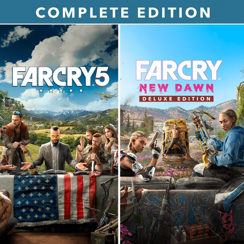 Far Cry® 5 + Far Cry® New Dawn Complete Edition PS4 TR